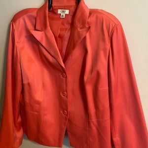 Cato Women Blazer Coral Peach